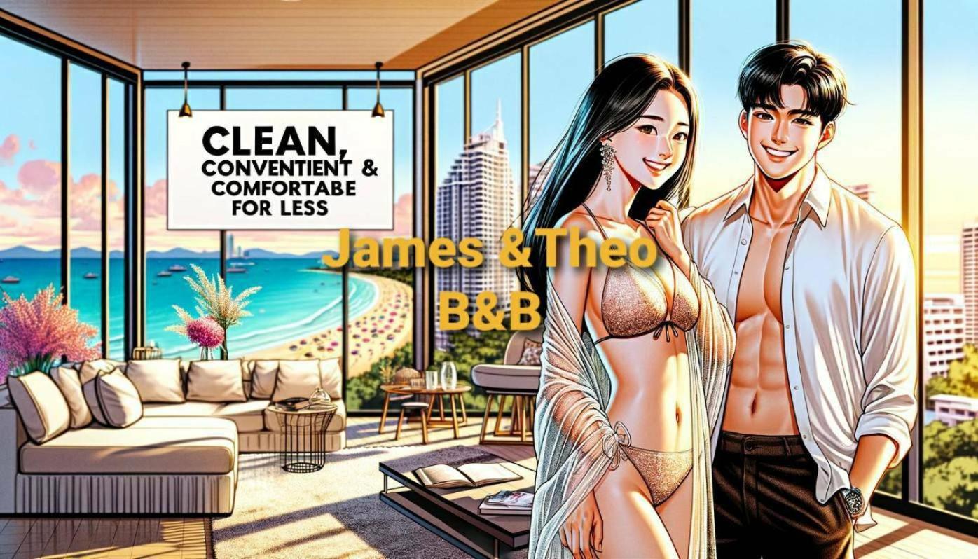 The Base Central Pattaya Quiet King-Bed With Infinity Pool & Free Netflix מראה חיצוני תמונה